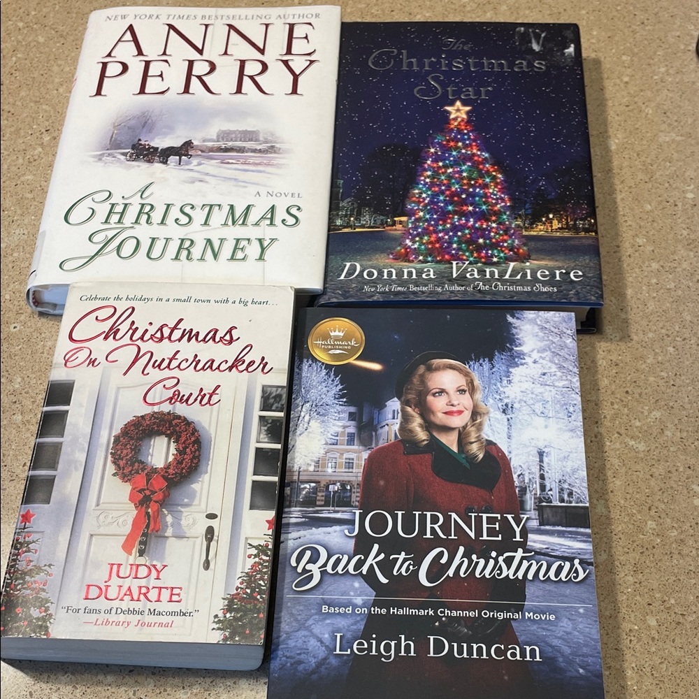 Set of Four Christmas Novels